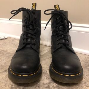 Black Dr. Martens in good condition.